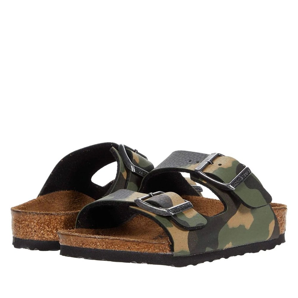 NWOT Birkenstock Little Kids' Arizona Camo 2-Strap Sandal
